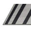 Tapis gris à rayures horizontales lavable à la machine-2139059036