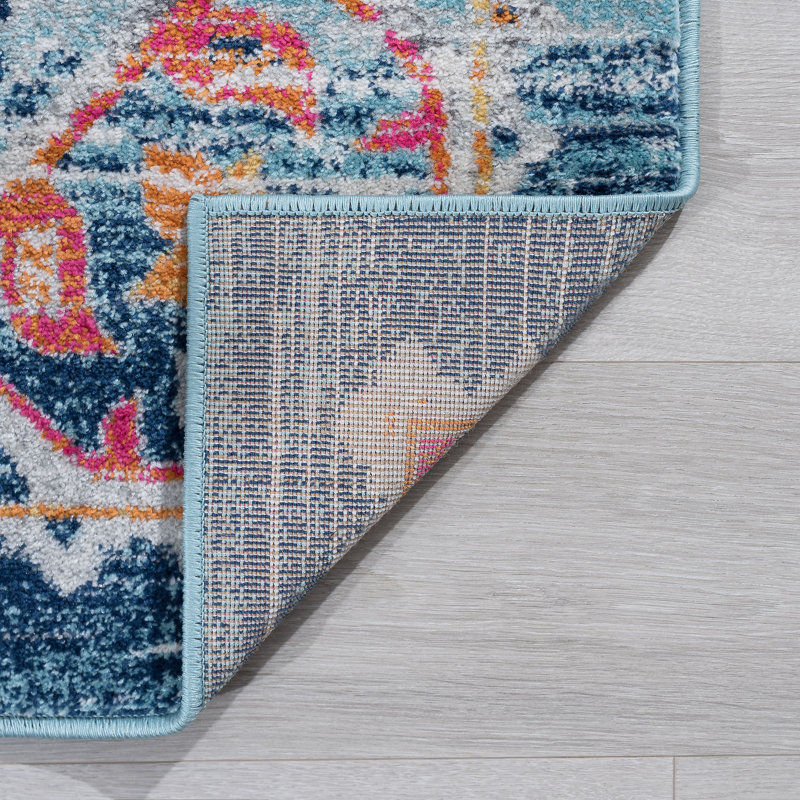 Tapis bleu Matsumura, Rond 5 pi 3 po