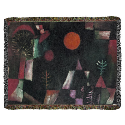 Paul Klee Hand Woven Throw Blanket