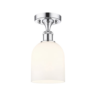 Ballston - Allysson - 1 Light 6" Semi-Flush Mount - Seedy Shade