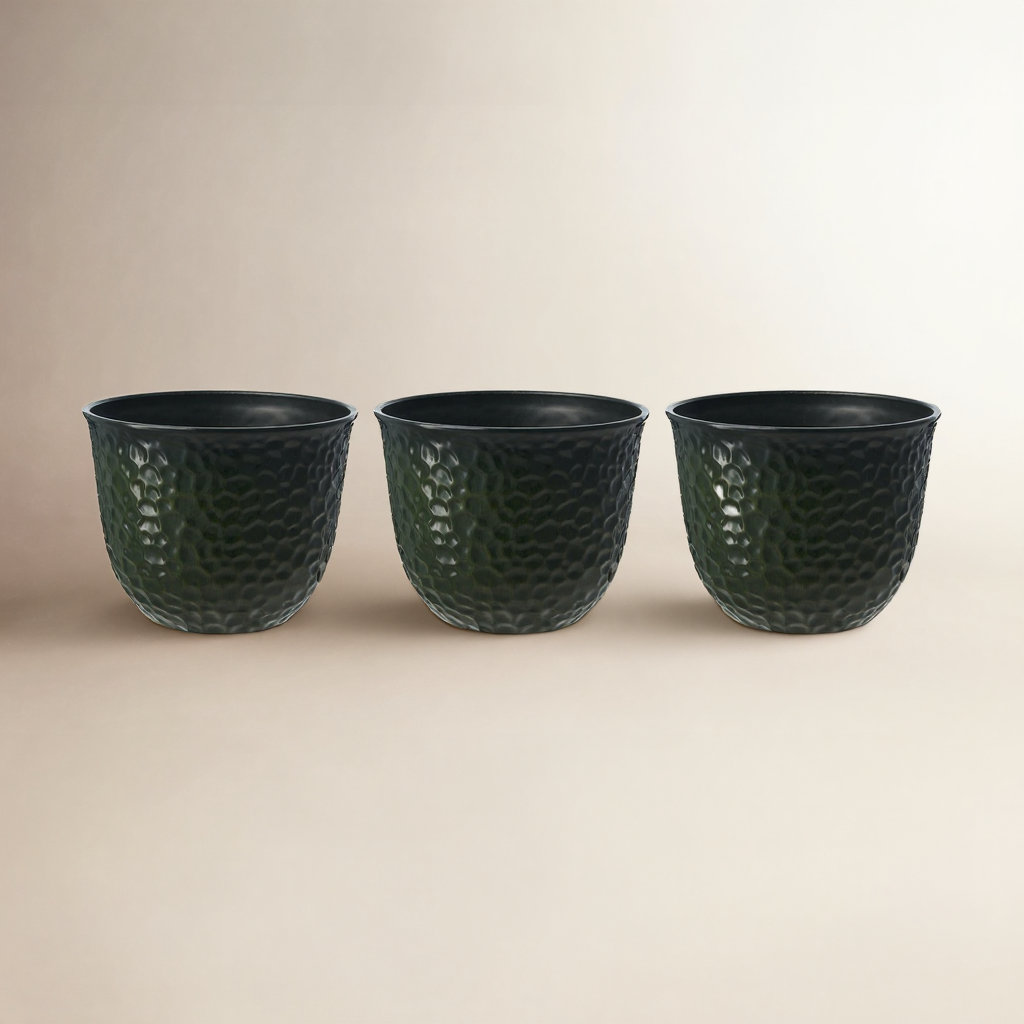 12" Pot Planter, Green