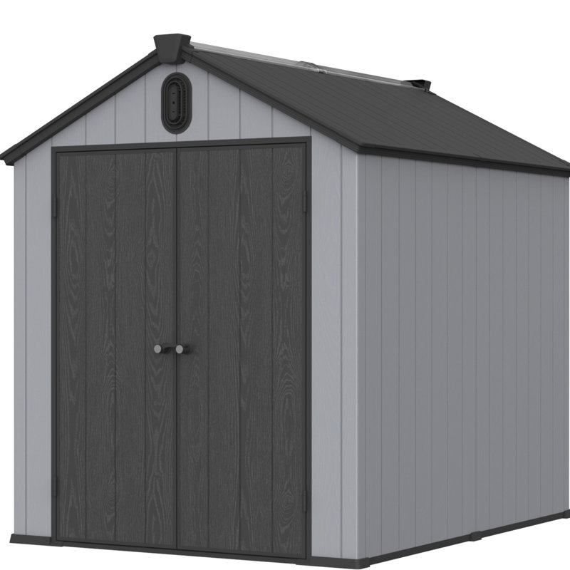 6*8Ft Plastic Backyard Shed - Modern & Easy Assembly Storage For Spacious Functional