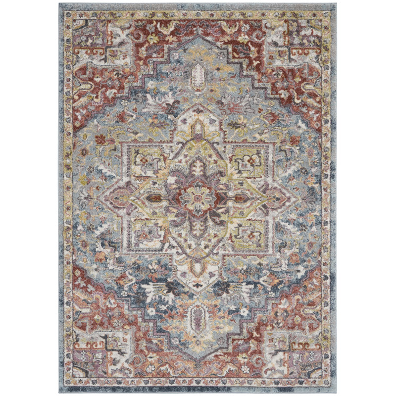 Sharilynn Oriental Indoor Rug, Rectangle 3'11" x 5'11"