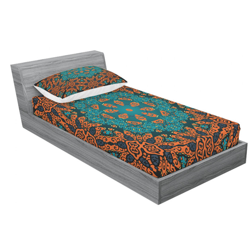 Microfiber Sheet Set, Twin Sheet Set with Fitted Sheet