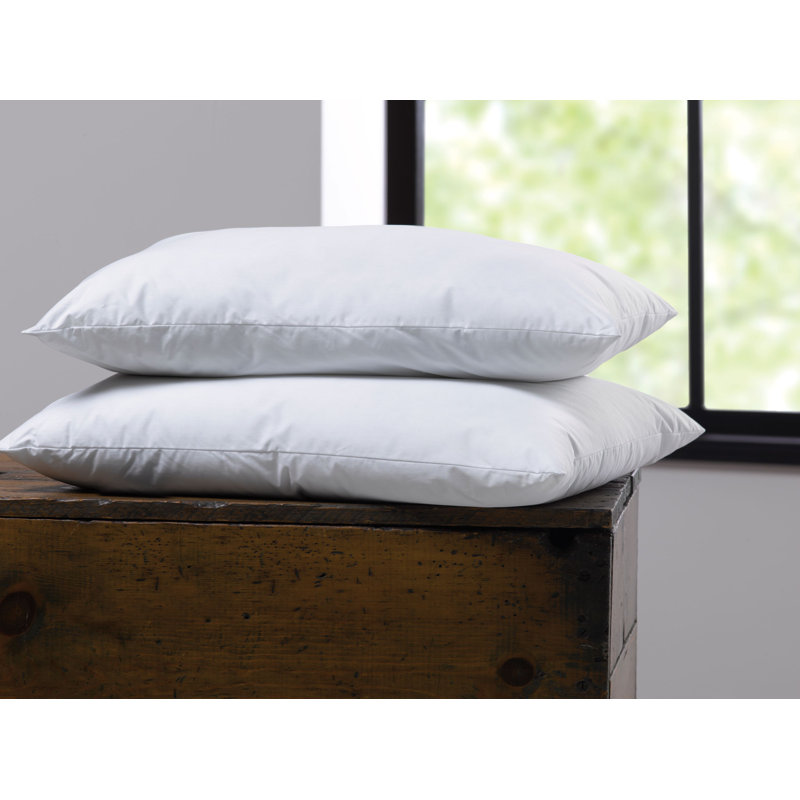 Martex Green Solid White Pillowcase, 4" Hem, Standard (20x30)
