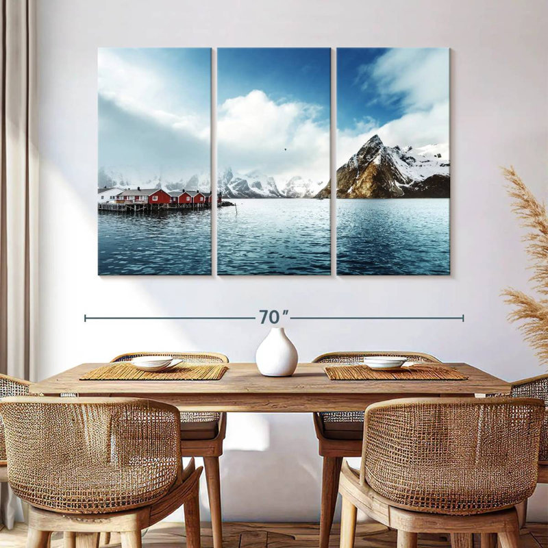 Nicci Lofoten Island Village, 42" H x 65" W