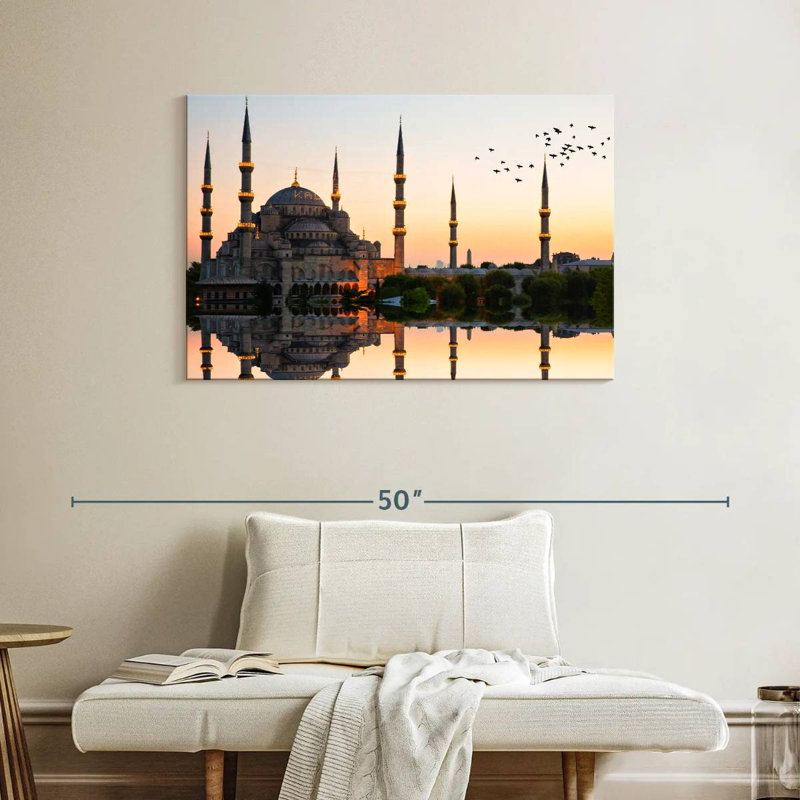 Dusky Hagia Sophia, 26" H x 39" W