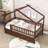 Heulwen Two Drawers Wooden House Bed-1726847287-1726847273
