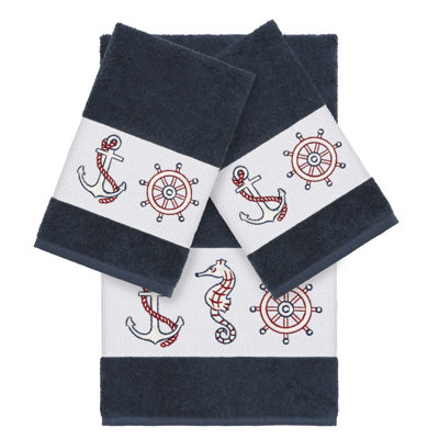 Easton 3-Piece Turkish Cotton Towel Set