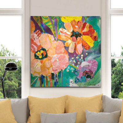 Kulick 'Bold Blooms IV' Painting