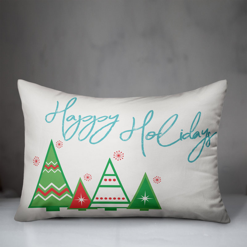  Housse de coussin Happy Holiday