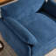 Canapé simple surdimensionné en chenille avec siège large et coussins profonds, conception moderne à blocs de couleurs pour un confort et un style ultimes-131507318