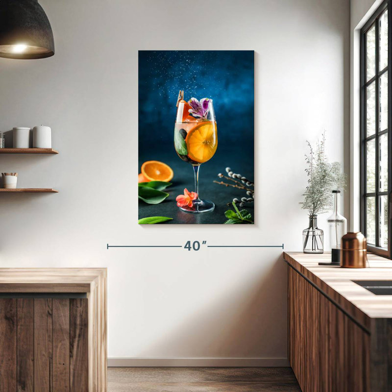 Yarlin Citrus Cocktail, 39" H x 26" W