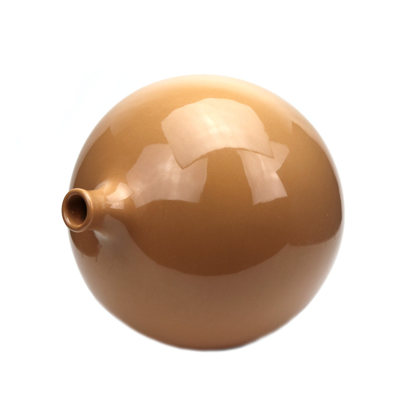 Claudia Handmade Ceramic Table Vase, Taupe