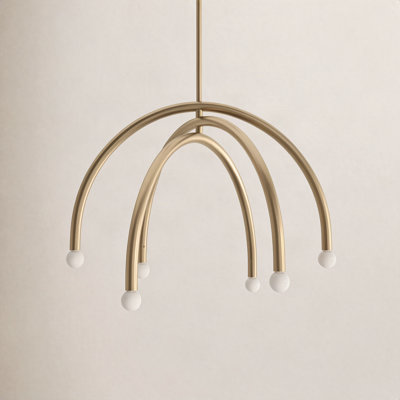 Yula 6 - Light Dimmable Chandelier