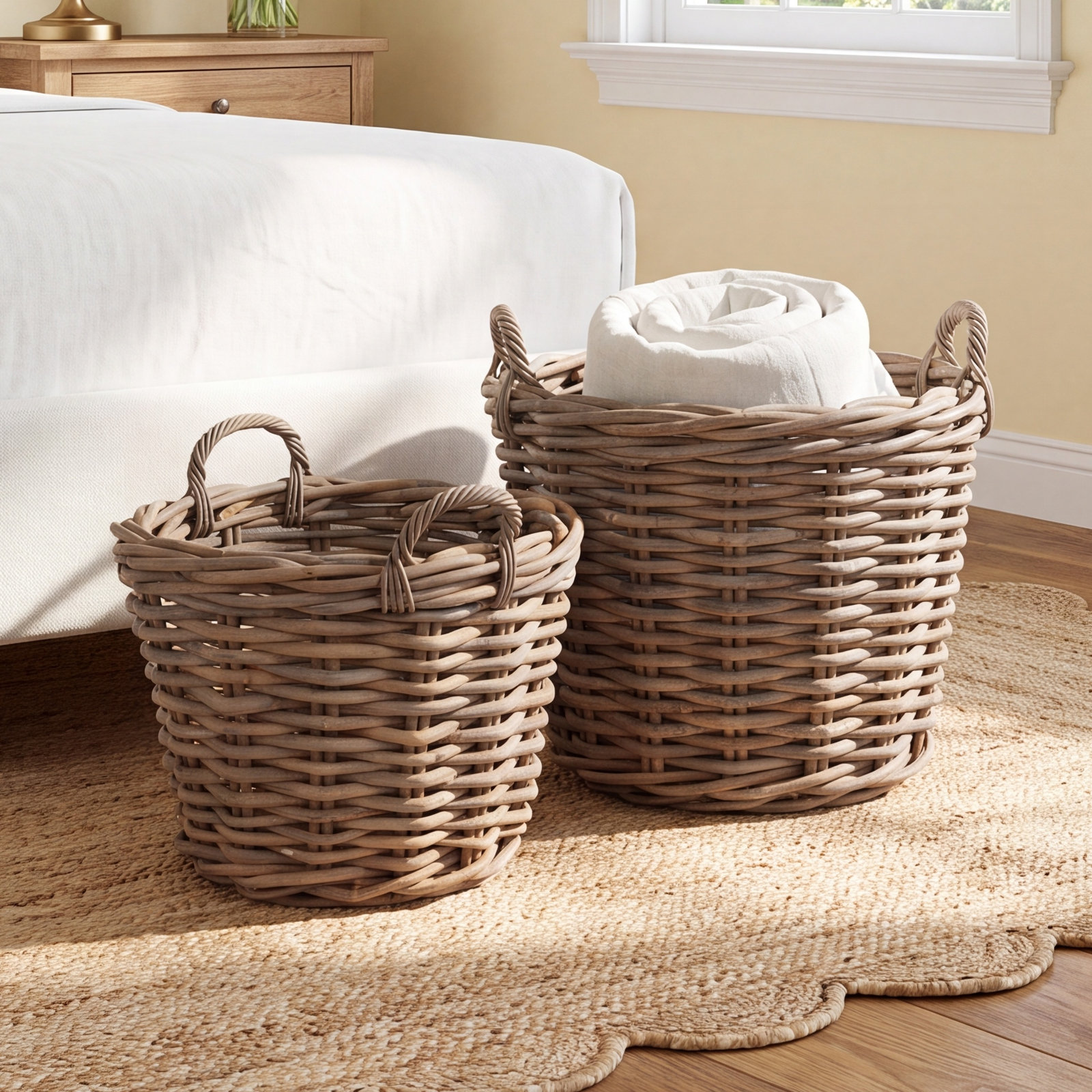 Zachary 2-Piece Laundry Basket Set
