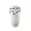 Vase décoratif en céramique blanche-125496337
