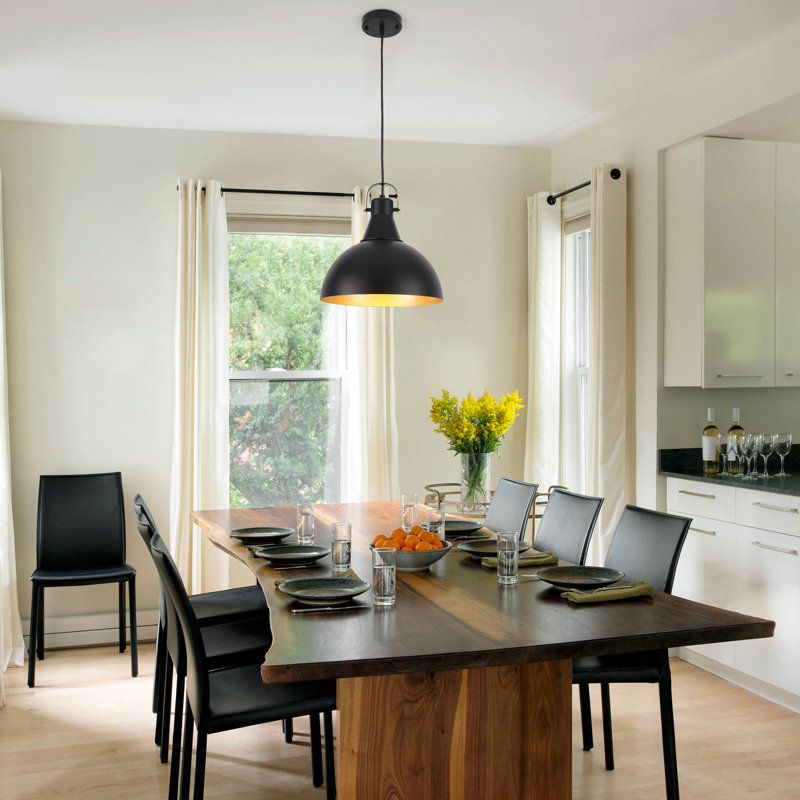 Smithshire 1 - Light 11.81" Dimmable Single Dome Kitchen Island Pendant