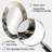 Grey And Gold Geometric Horizons I - Gray Modern Oval Wall Mirror-2018022954