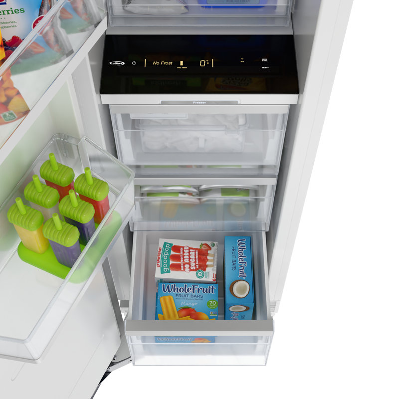 KoolMore Reserve 18 In. Panel Ready Freezer Column With 8.6 Cu. Ft. Capacity, Ice Maker, Frost Free