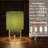 10" Modern Drum Table Lamp With Fabric Shade & Wooden Base, E12 Socket, Dimmable Switch With Color Temperature Control, Accent Lamp For Bedroom, Living Room & Hotel Use-443217278