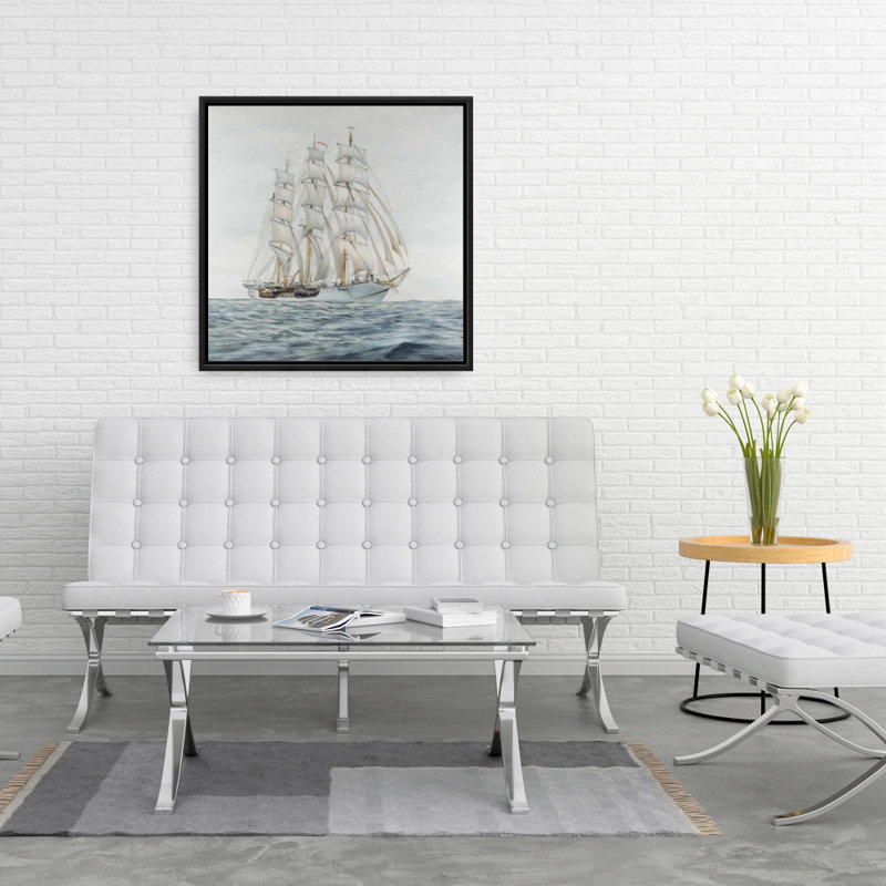 «Ship By A Cloudy Day»
