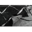 Rapture Black/Silver Gray Geometric Luxury Area Rug-68901411