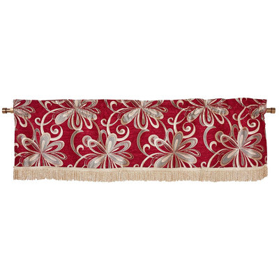 Aubrianna Geometric Window Valance