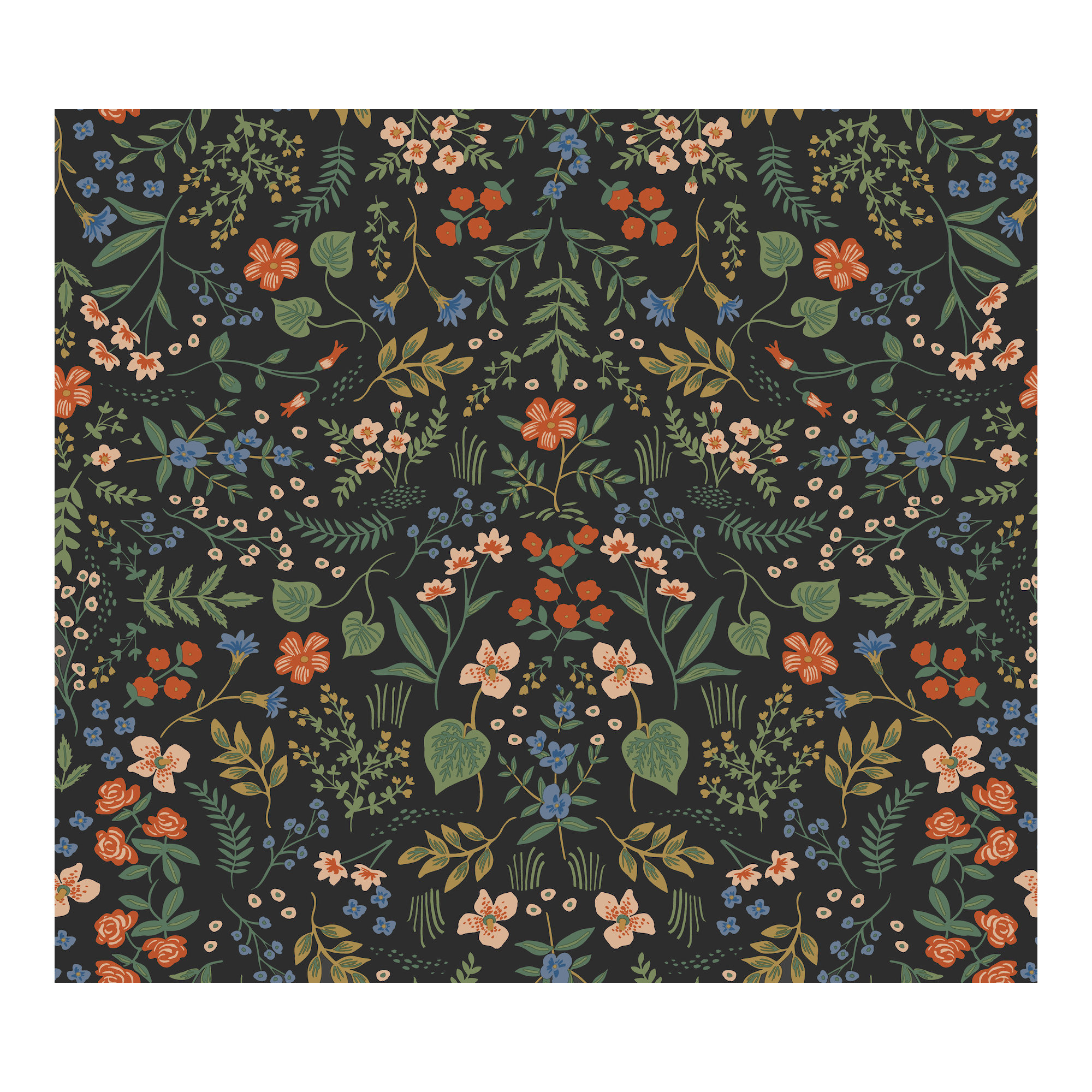 Wildwood Peel and Stick Wallpaper, Black