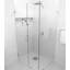 Illume 60 in. x 33 in. x 78 in. 90-degree Fully Frameless Wall Hinged Glass Shower Enclosure-2079300836