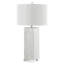Lampe de table USB en céramique Hullum