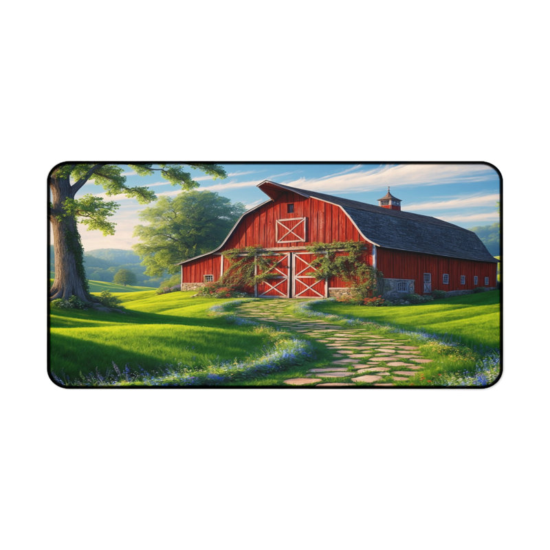 Polyester Desk Pad, 31.5x15.5