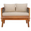 Banc de patio + table Daun