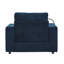 Fauteuil en chenille avec repose-pieds avec rangement-603317166