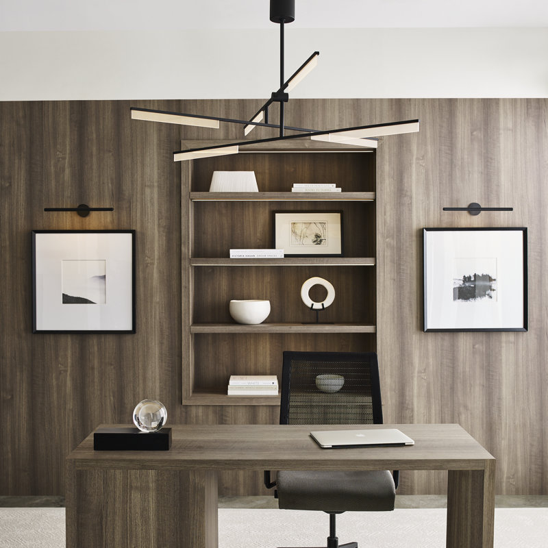 Klee 6 - Light LED Chandelier, Black
