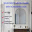 Miroir arqué pour pharmacie encastré-114309790