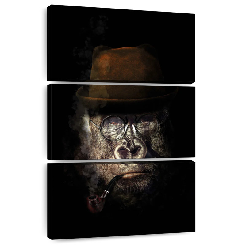 Brampt Classy Gorilla, 50" H x 32" W