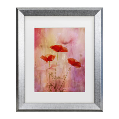 Hilda Van Der Fragility Matted Framed Art
