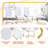 Glass Dining Table Set For 6-1622493352-1622493353