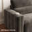 82" Velvet Square Arm Loveseat Sofa, Premium Upholstered Living Room Sofa Couch -1507138521