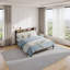 Platform Dangelo With Boucle Headboard, Storage Shelf And Built In Charging, Sturdy And Quiet-270965557