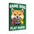 Animals Game Dog Play Hard Controller Art
