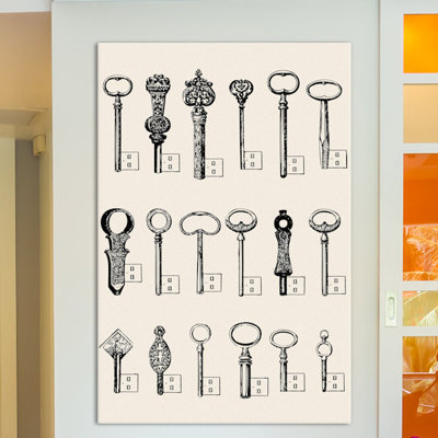 « usb keys », impression sur toile tendue
