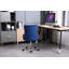 Chaise de travail en velours Kassandra-71022393