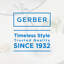 Gerber Cymira 15 po Lavabo de salle de bain rond, lavabo en céramique en argile réfractaire émaillée blanche au-dessus du comptoir, cuve d'évier moderne transitionnelle
