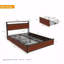 Bed Frame Full With 6 With Storage Function Drawers, With Storage Function With Headboard With Charging Statio, Solid And Stable, Noise Free-198873126
