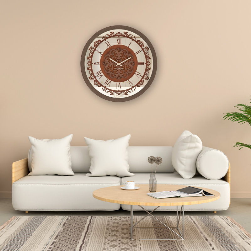 Taylah Wood Wall Clock