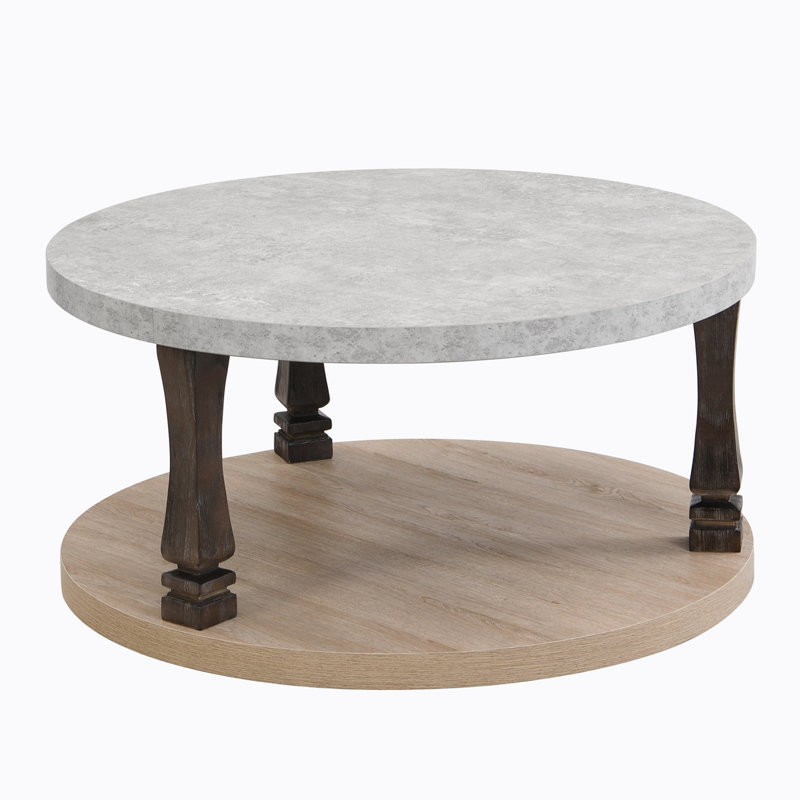 Dessein Single Coffee Table, 17.72" H x 36.02" L x 36.02" W