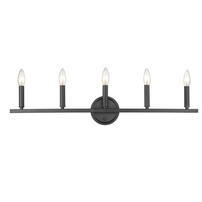 Éclairage pour meuble-lavabo à intensité variable 5 lumières Sawyer