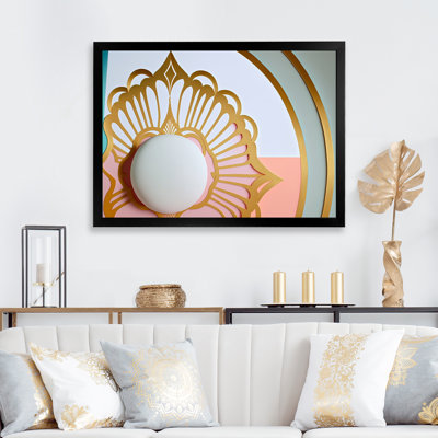 White Moon Rising - Print on Canvas